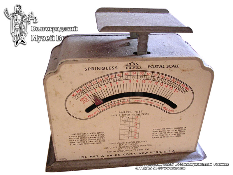 Spring scales of the company IDL Mfg. & Sales Co. USA, the 1940s.