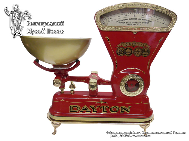 Trade scales of the company Dayton. USA, the first half of the XX century.