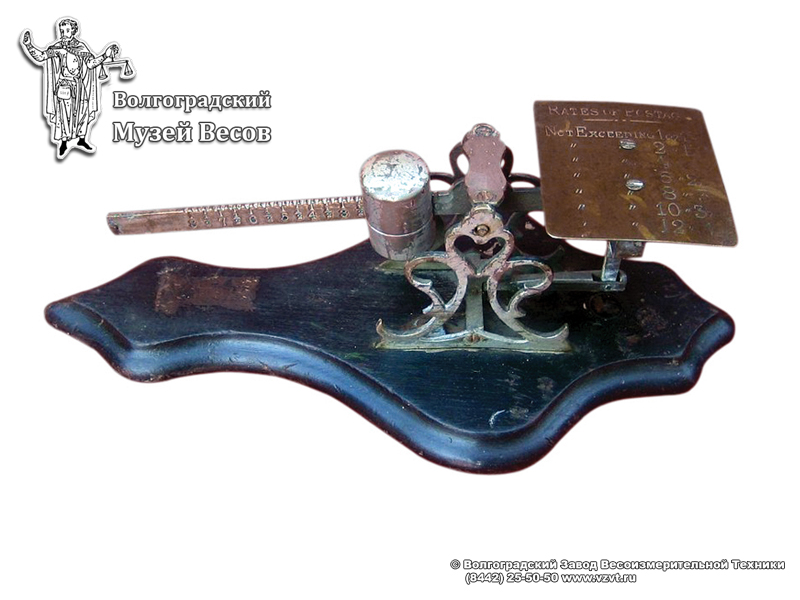 Letter scales with a movable weight. England, the end of the XIX-early XX century.