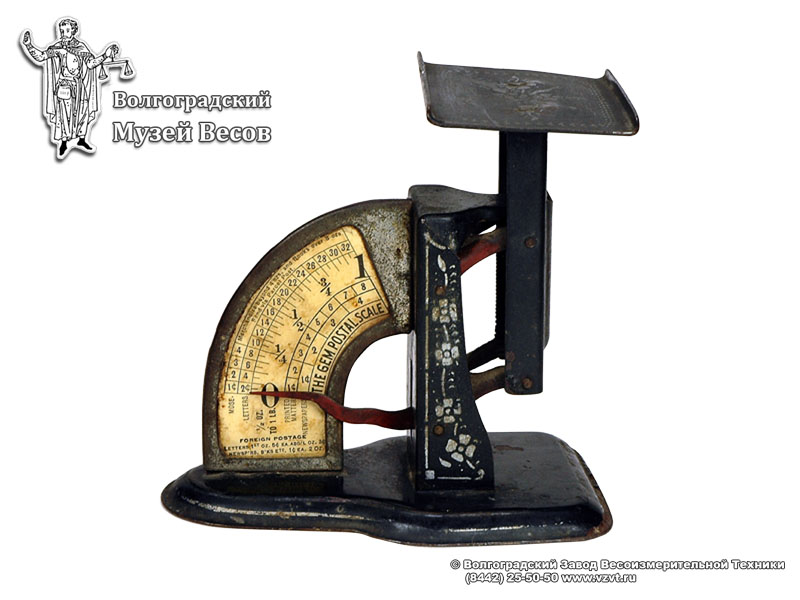 GEM brand letter scales. USA, the first half of the XX century.