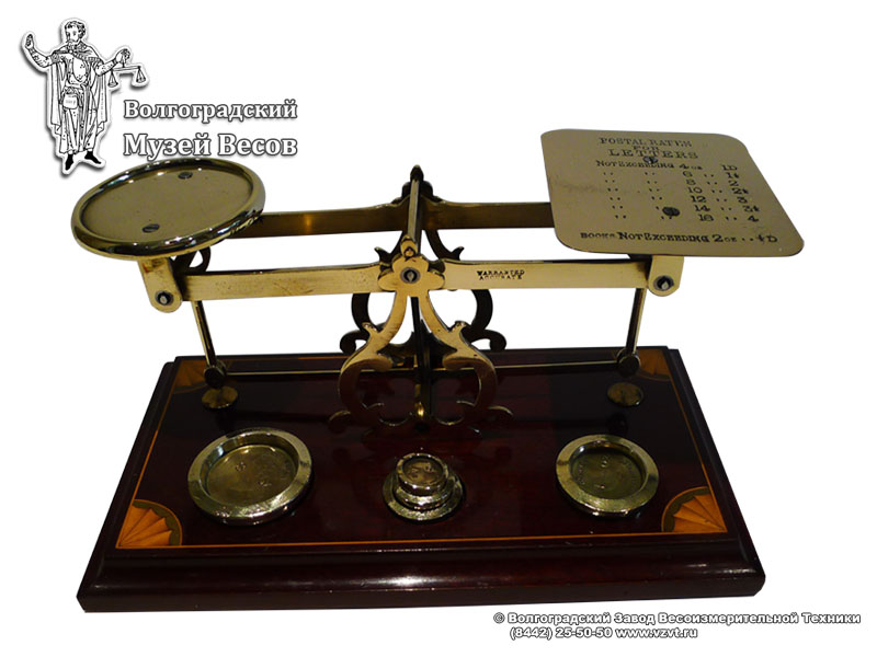 Letter scales of the Roberval system. England, the 1870s.