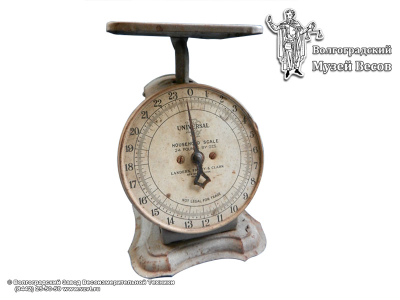 Universal brand spring scales for the household use. USA, the first half of the XX century.