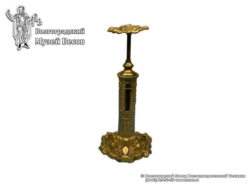 Letter scales in the form of a candleholder. England, the end of the XIX century.