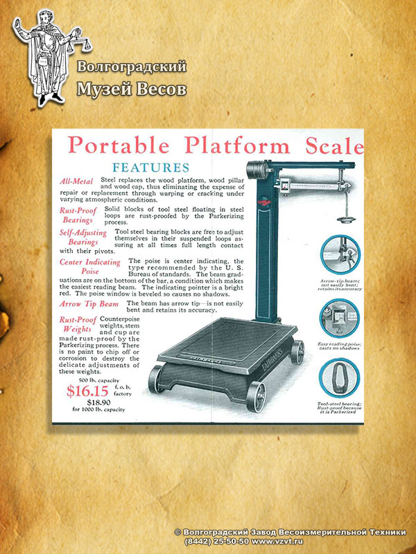 A promo of Fairbanks platform scales.
