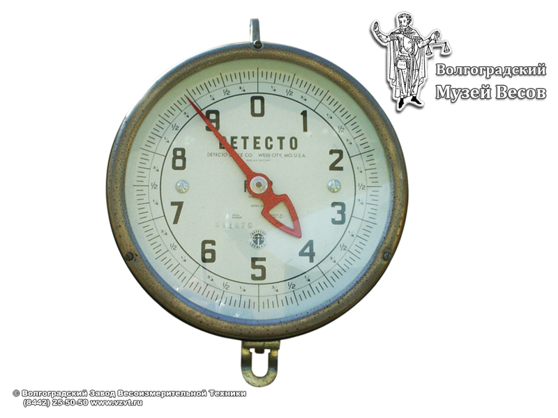 Detecto dial spring balance. The USA, mid- 20th century