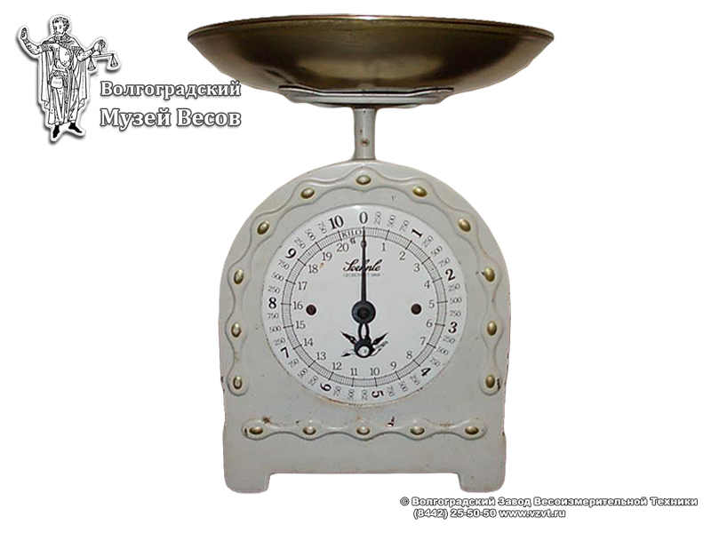 Spring kitchen scales of the company Soehnle. Germany, the second half of the XX century.