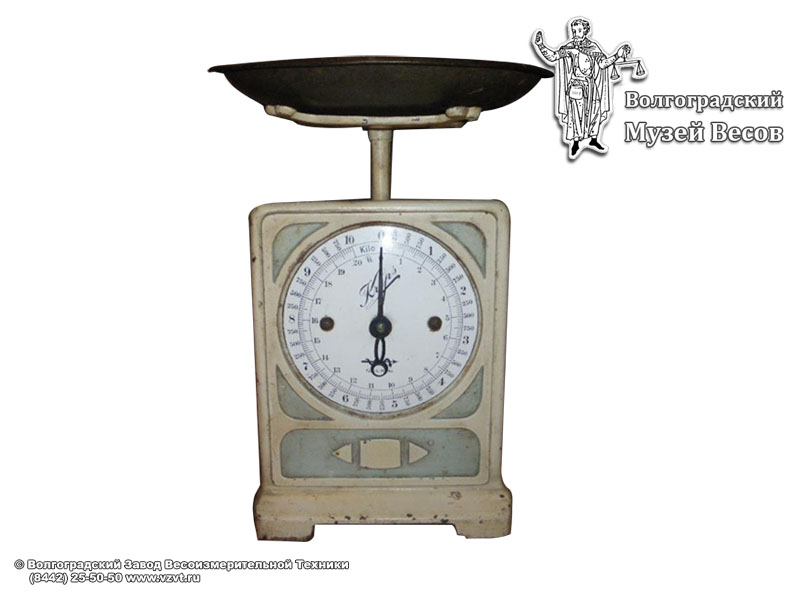 Spring household scales of the company Krups. Germany, the second half of the XX century.