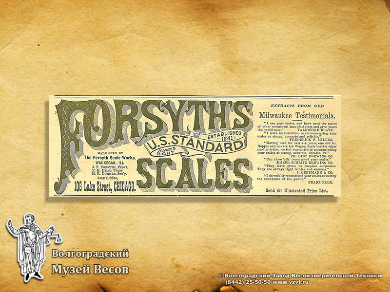Scales promo of Forsyth Scales