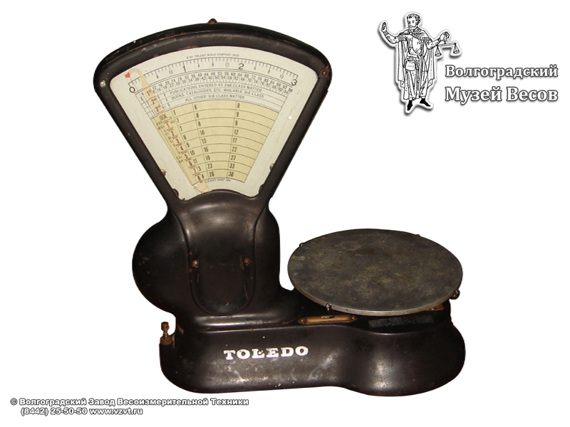 Toledo brand trade scales. USA, the first half of the XX century.