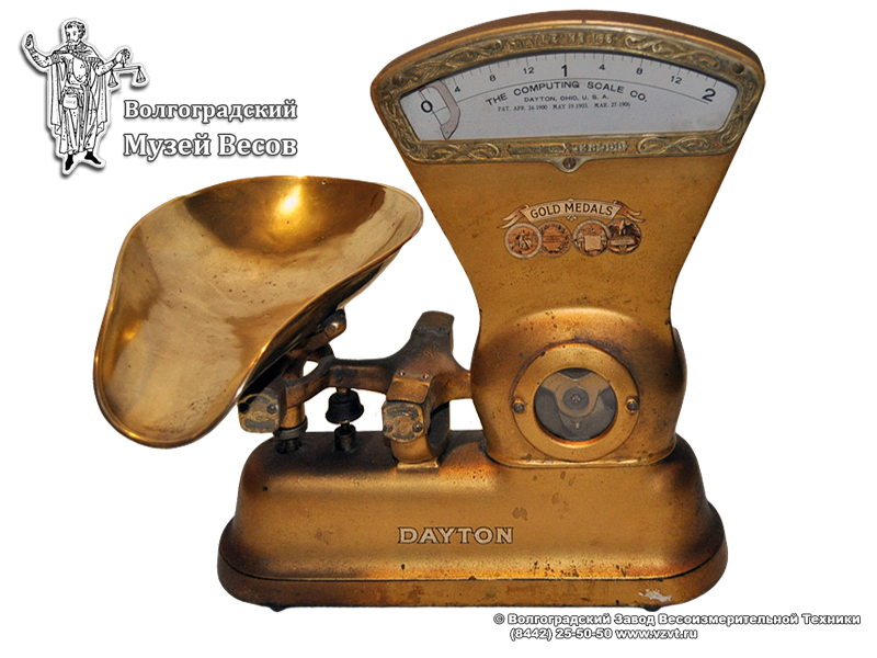 Trade scales of the company Computing Scale Co. USA, the early XX century.