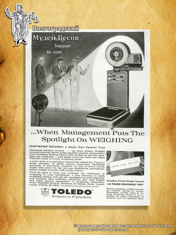 Promo of Toledo scales.