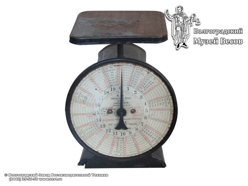 Spring letter scales of the company Hanson. USA, the middle of the XX century.