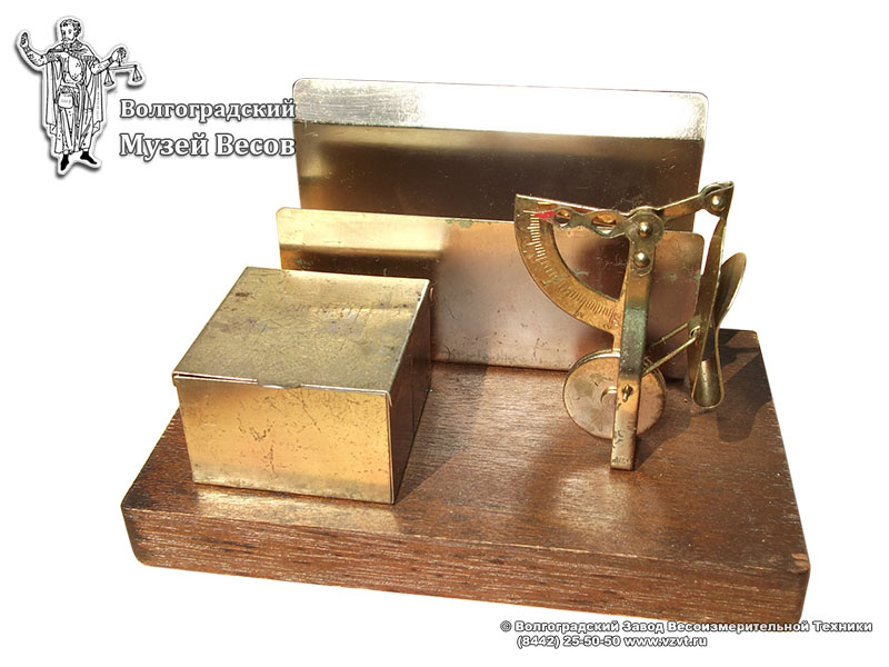 Letter scales with a case for stamps. USA, the XX century.
