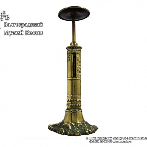 History of candleholder scales